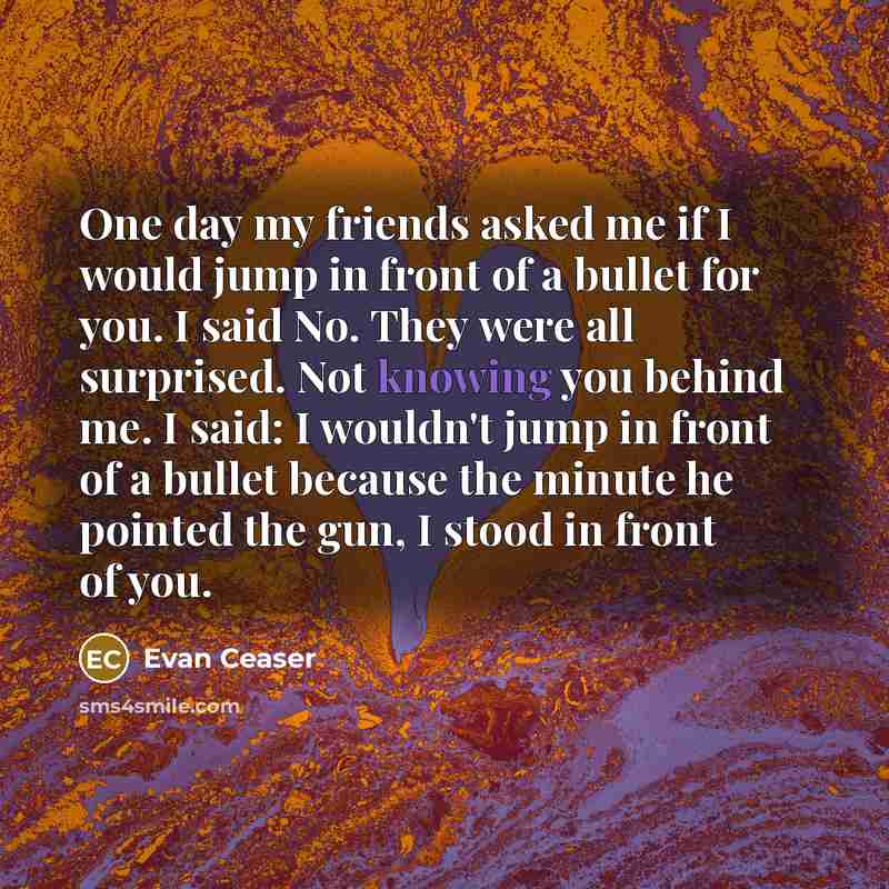 “One day my friends asked me if I would jump…” quote by Evan Ceaser