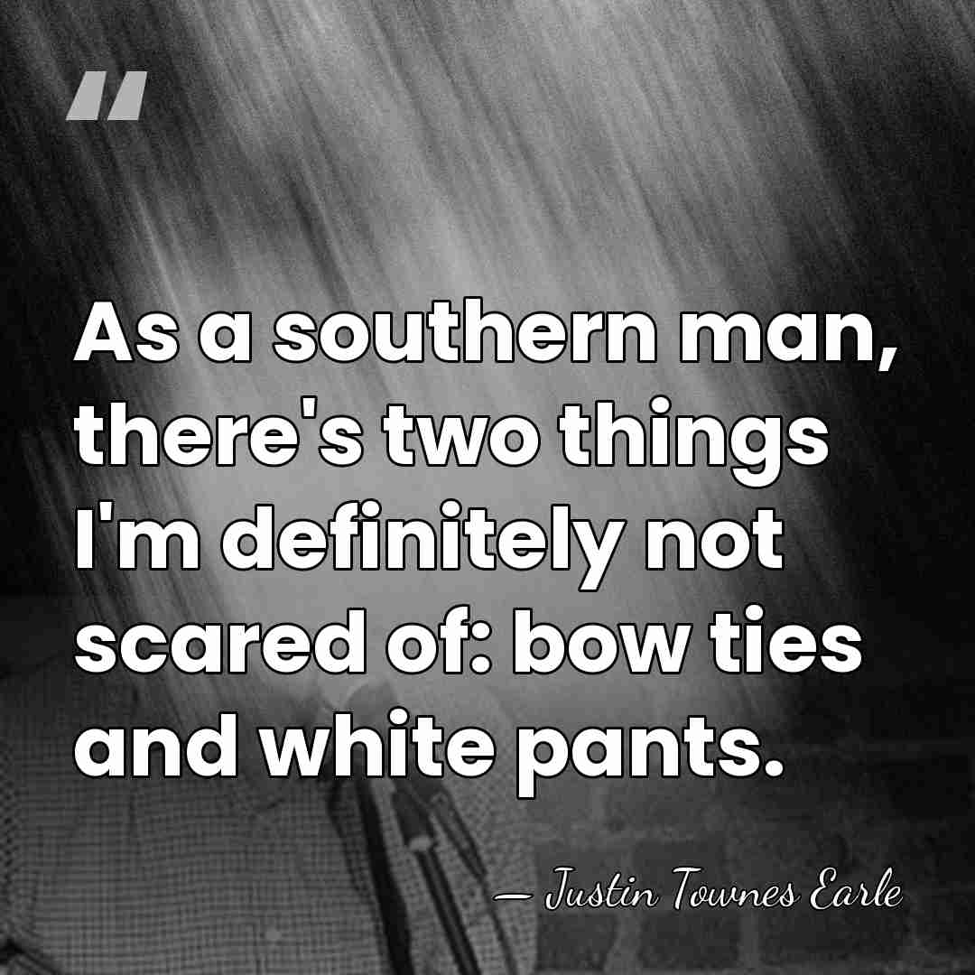 As a southern man, there's two things I'm definitely not scared of:&hellip; - Justin Townes Earle