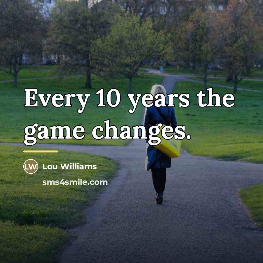 “Every 10 years the game changes.…” quote by Lou Williams