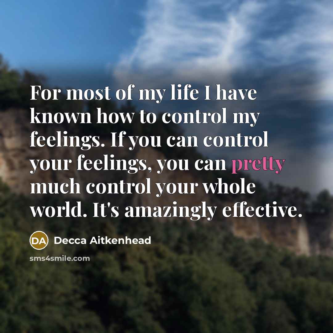 “For most of my life I have known how to…” quote by Decca Aitkenhead
