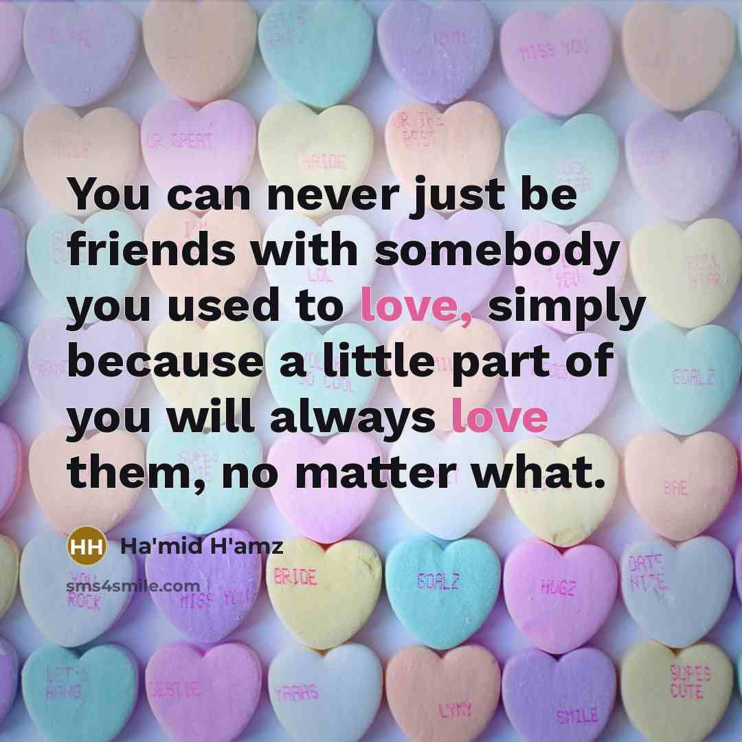 “You can never just be friends with somebody you used…” quote by Ha'mid H'amz