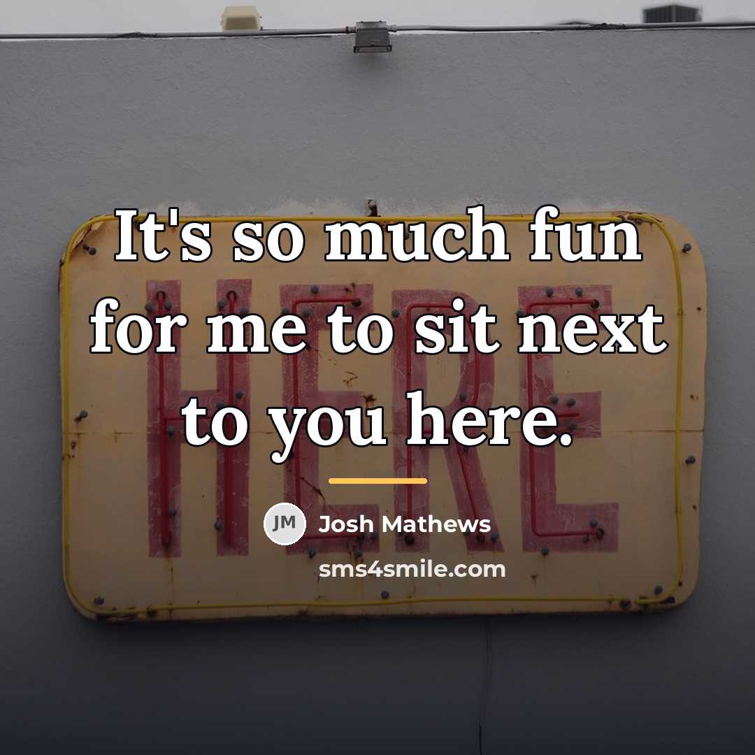 “It's so much fun for me to sit next to…” quote by Josh Mathews