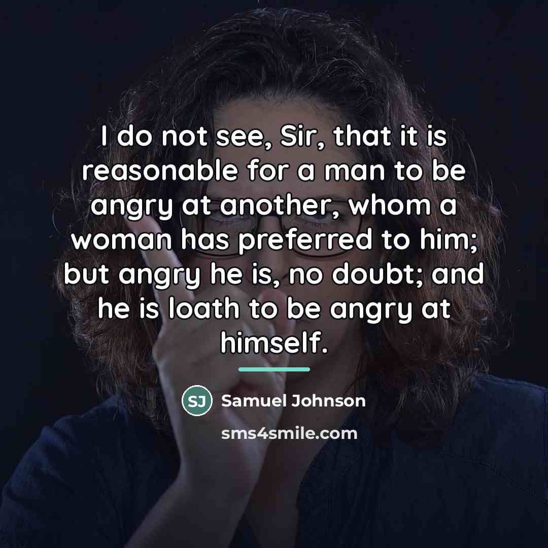 “I do not see, Sir, that it is reasonable for…” quote by Samuel Johnson