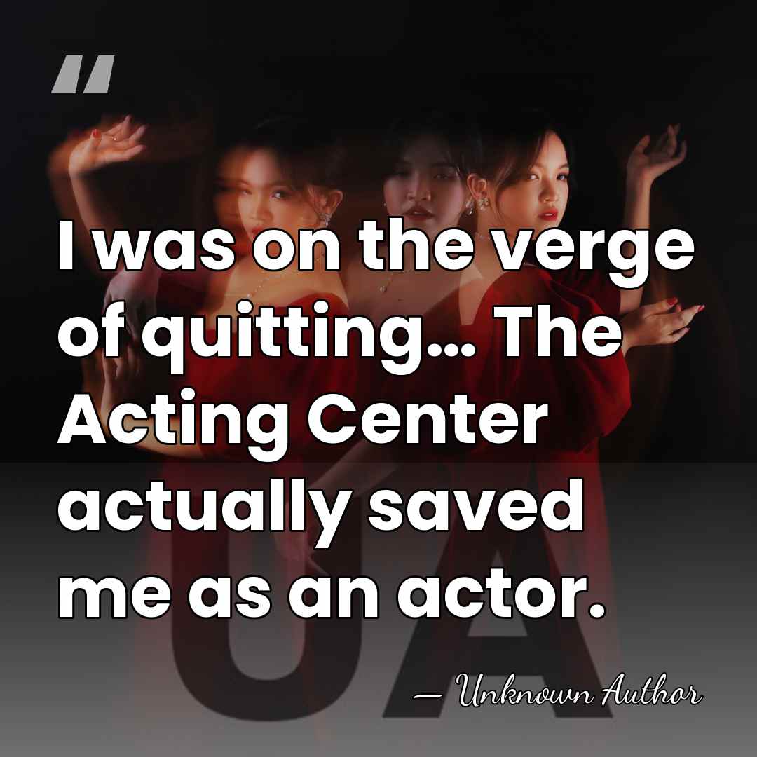 I was on the verge of quitting… The Acting Center actually saved&hellip; - Cady McClain