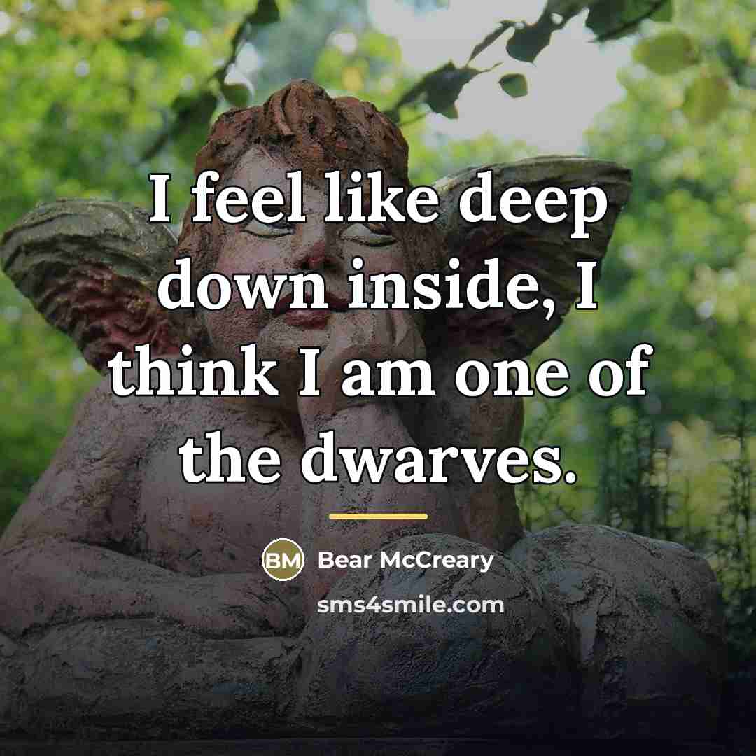 “I feel like deep down inside, I think I am…” quote by Bear McCreary