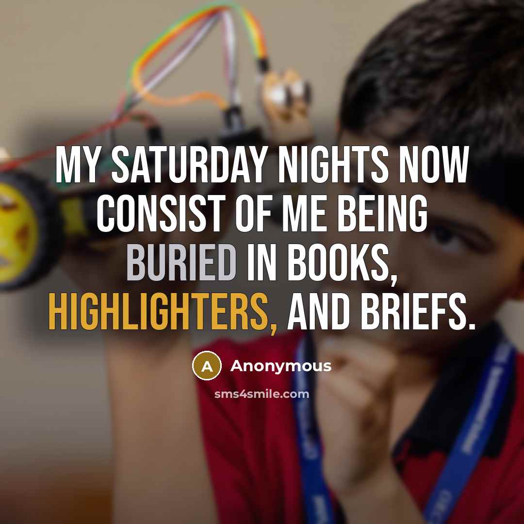 “My Saturday nights now consist of me being buried in…” quote by Anonymous