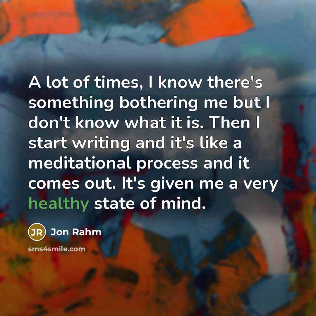 “A lot of times, I know there's something bothering me…” quote by Jon Rahm