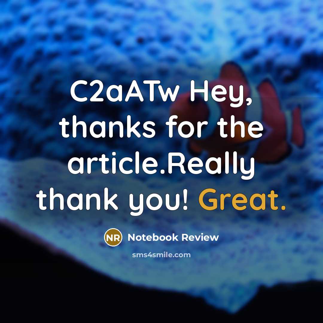 “C2aATw Hey, thanks for the article.Really thank you! Great.” quote by Notebook Review