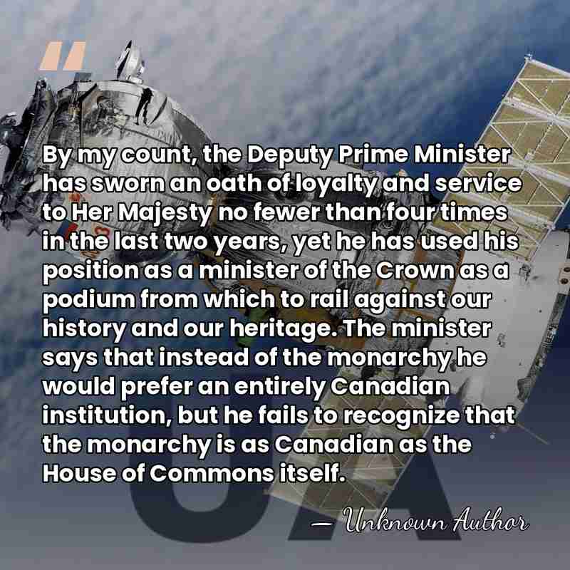 By my count, the Deputy Prime Minister has sworn an oath of&hellip; - Unknown Author