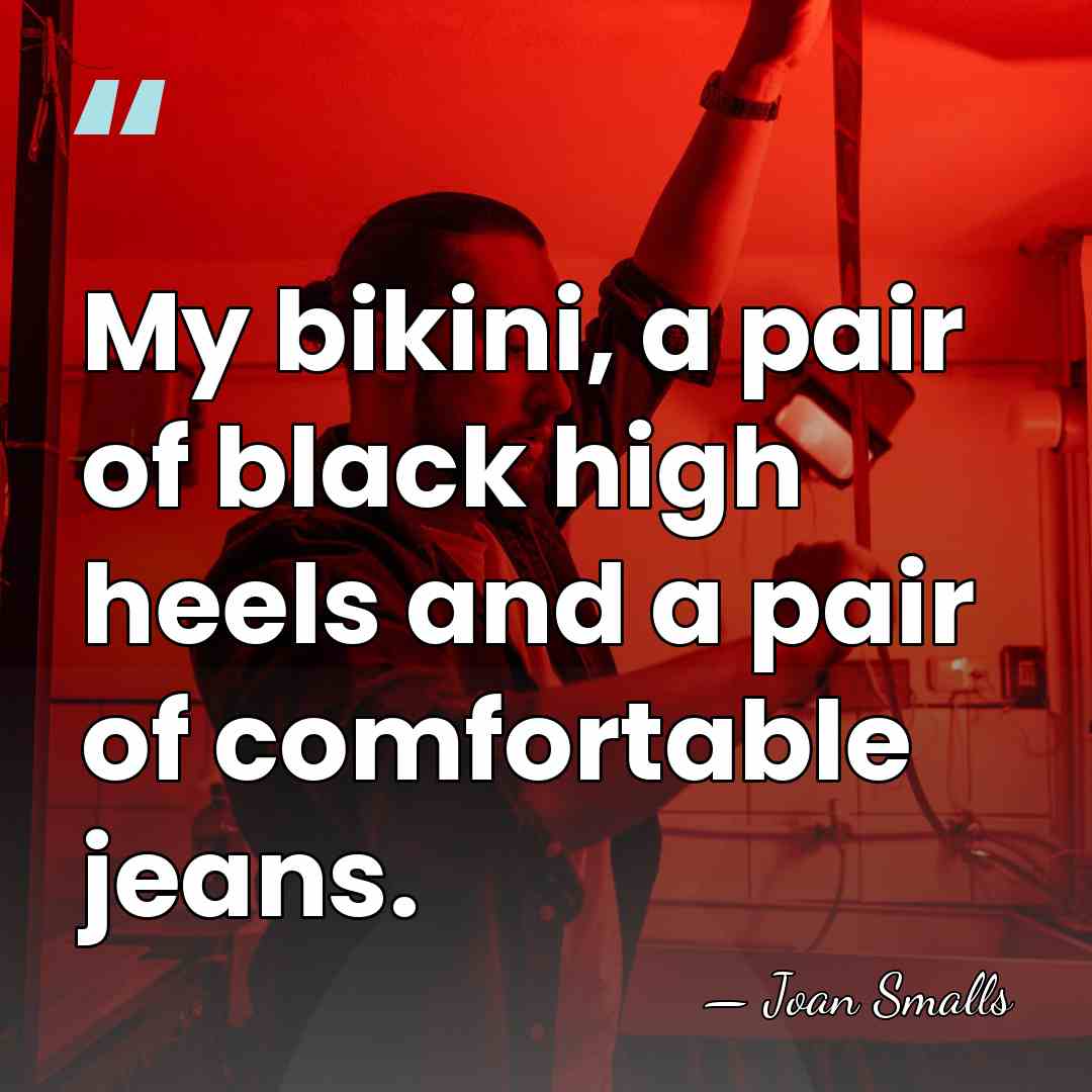 My bikini, a pair of black high heels and a pair of&hellip; - Joan Smalls