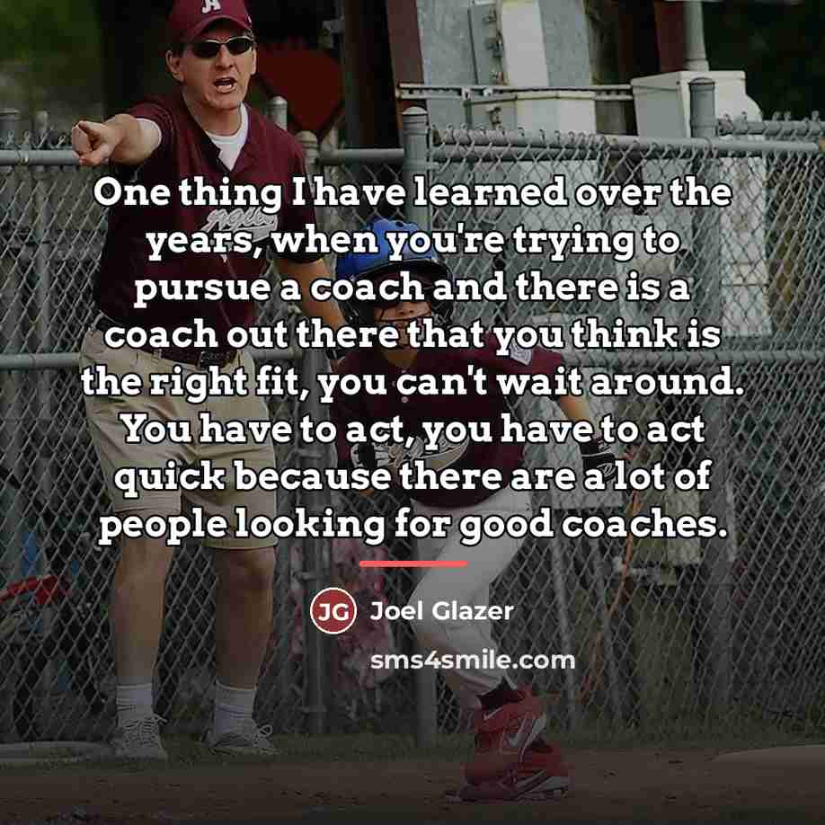 “One thing I have learned over the years, when you're…” quote by Joel Glazer
