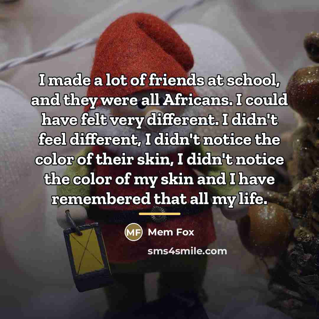 “I made a lot of friends at school, and they…” quote by Mem Fox