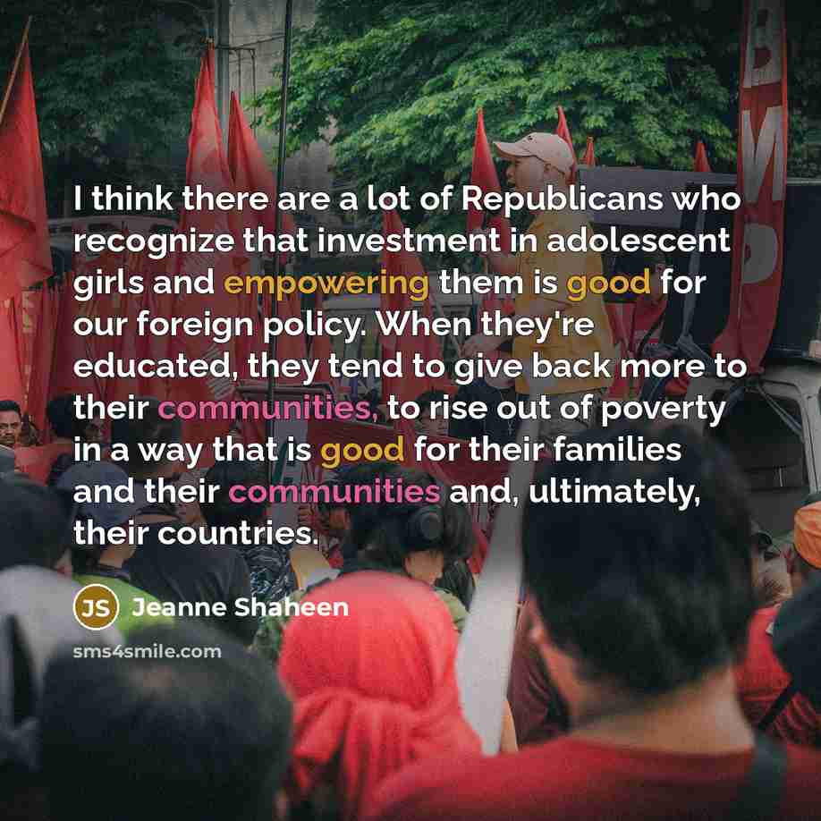 “I think there are a lot of Republicans who recognize…” quote by Jeanne Shaheen