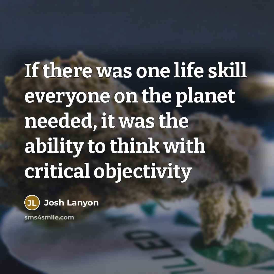 “If there was one life skill everyone on the planet…” quote by Josh Lanyon