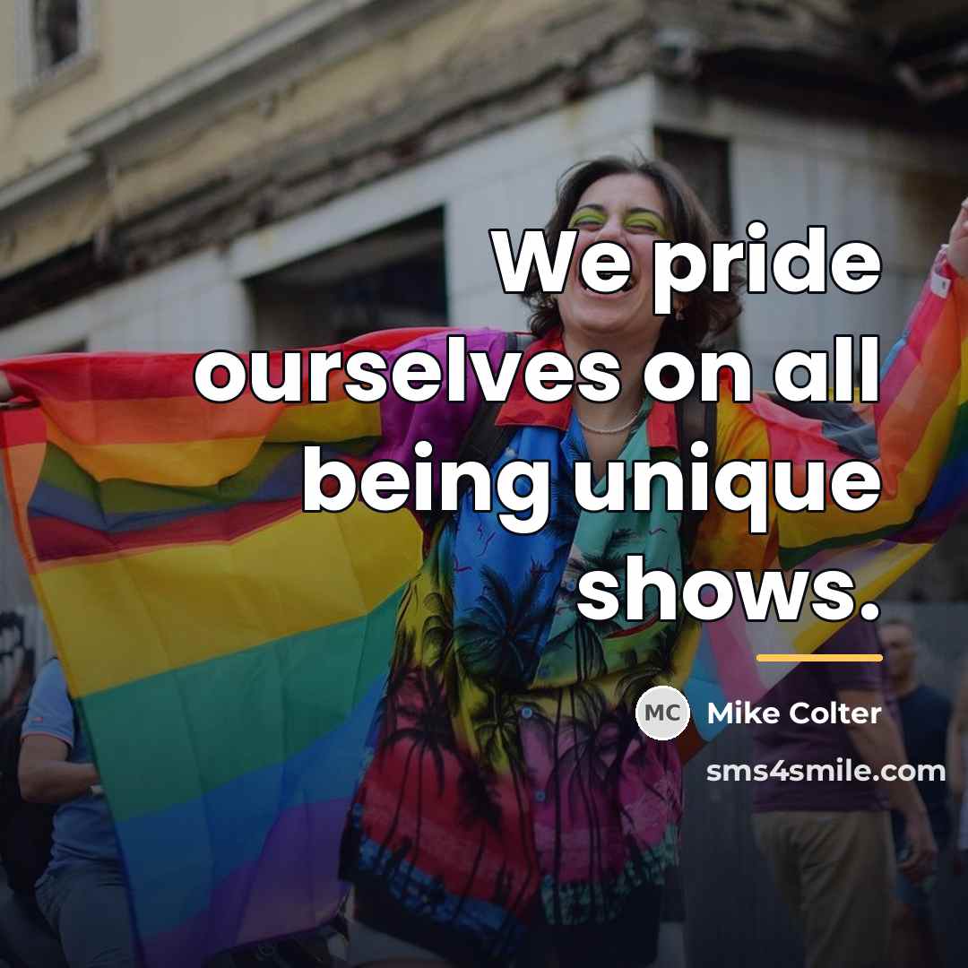 “We pride ourselves on all being unique shows.…” quote by Mike Colter