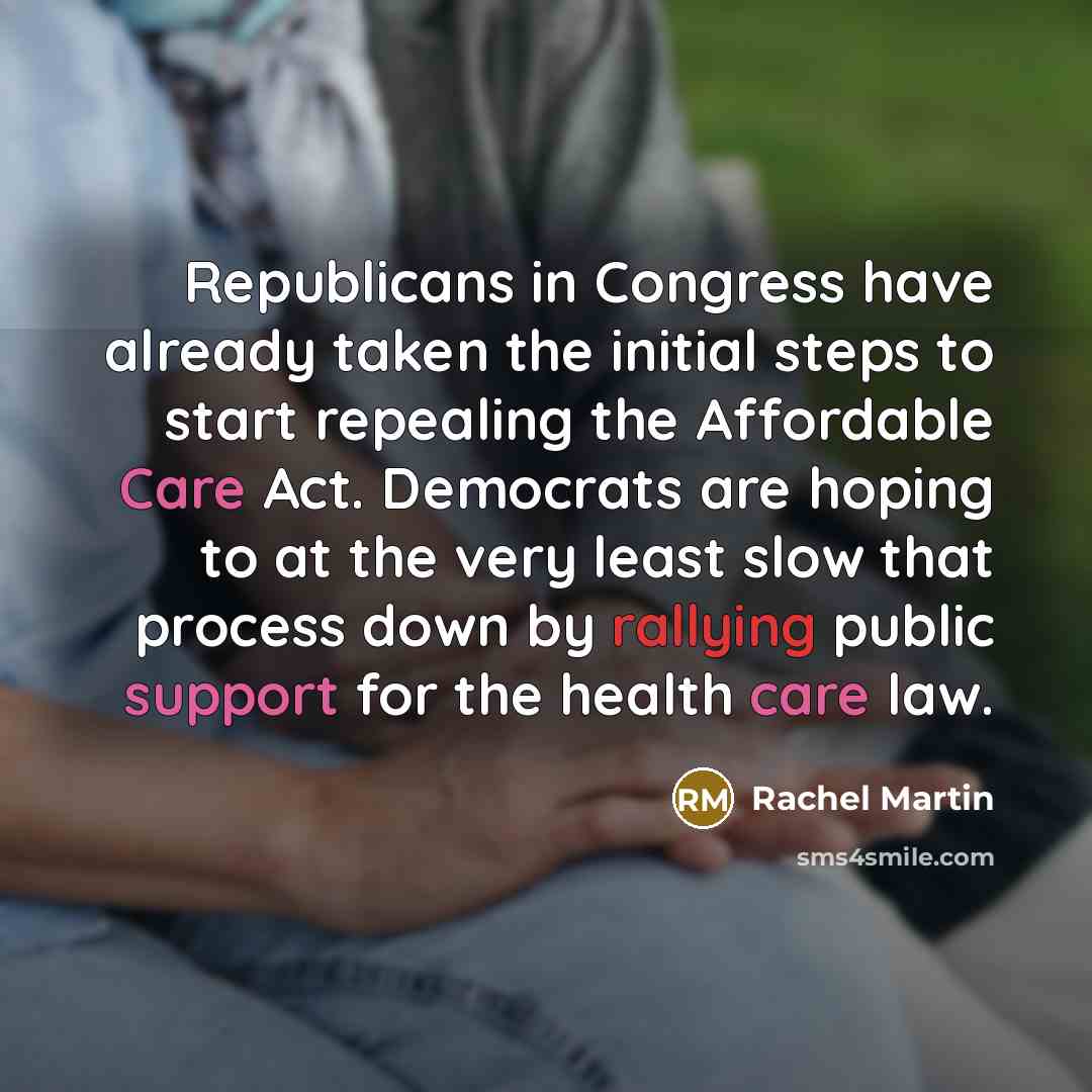 “Republicans in Congress have already taken the initial steps to…” quote by Rachel Martin