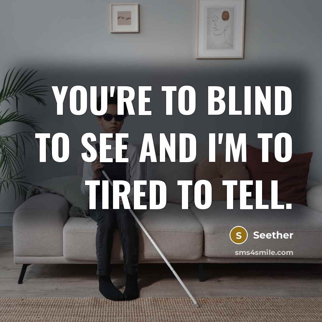 “You're to blind to see and I'm to tired to…” quote by Seether