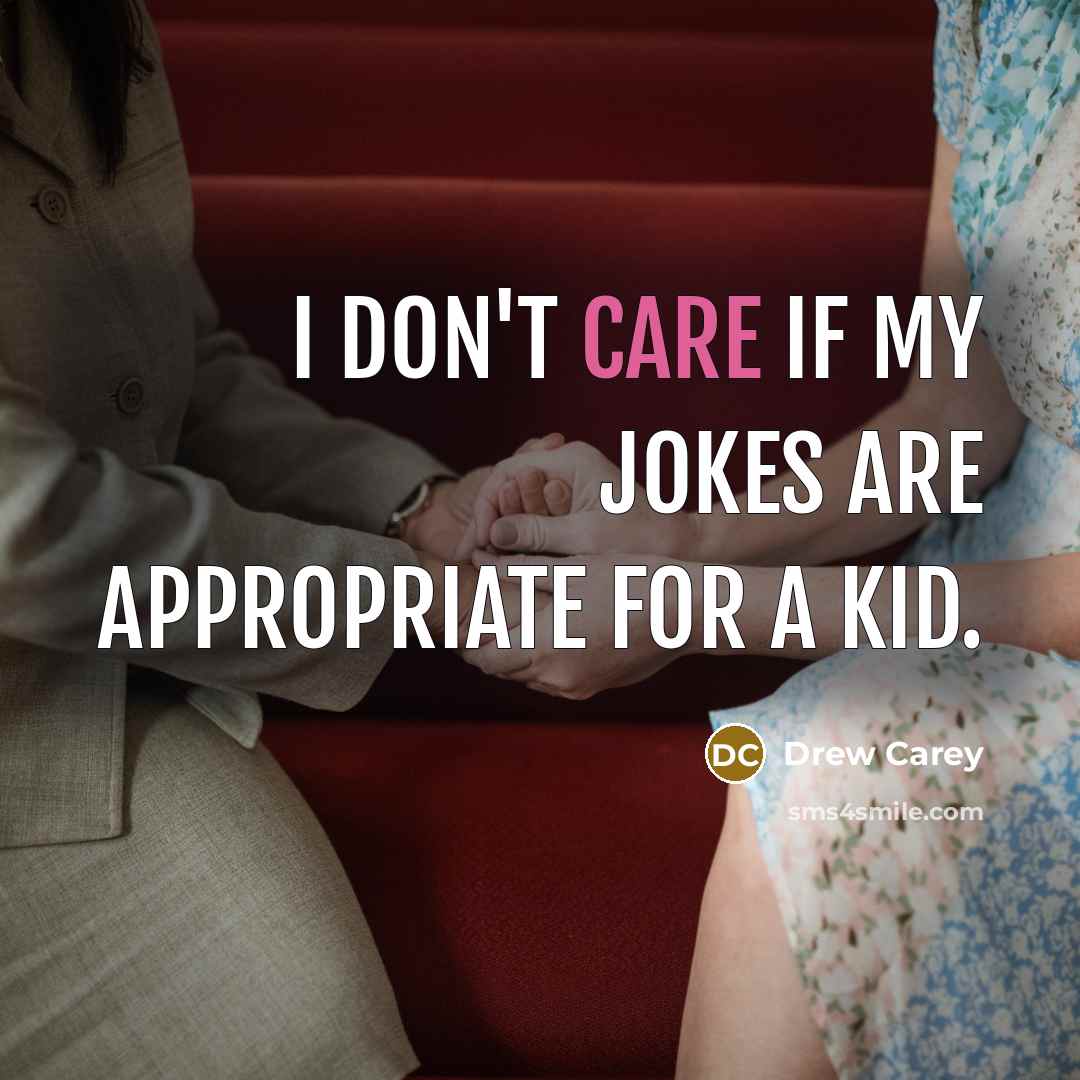“I don't care if my jokes are appropriate for a…” quote by Drew Carey