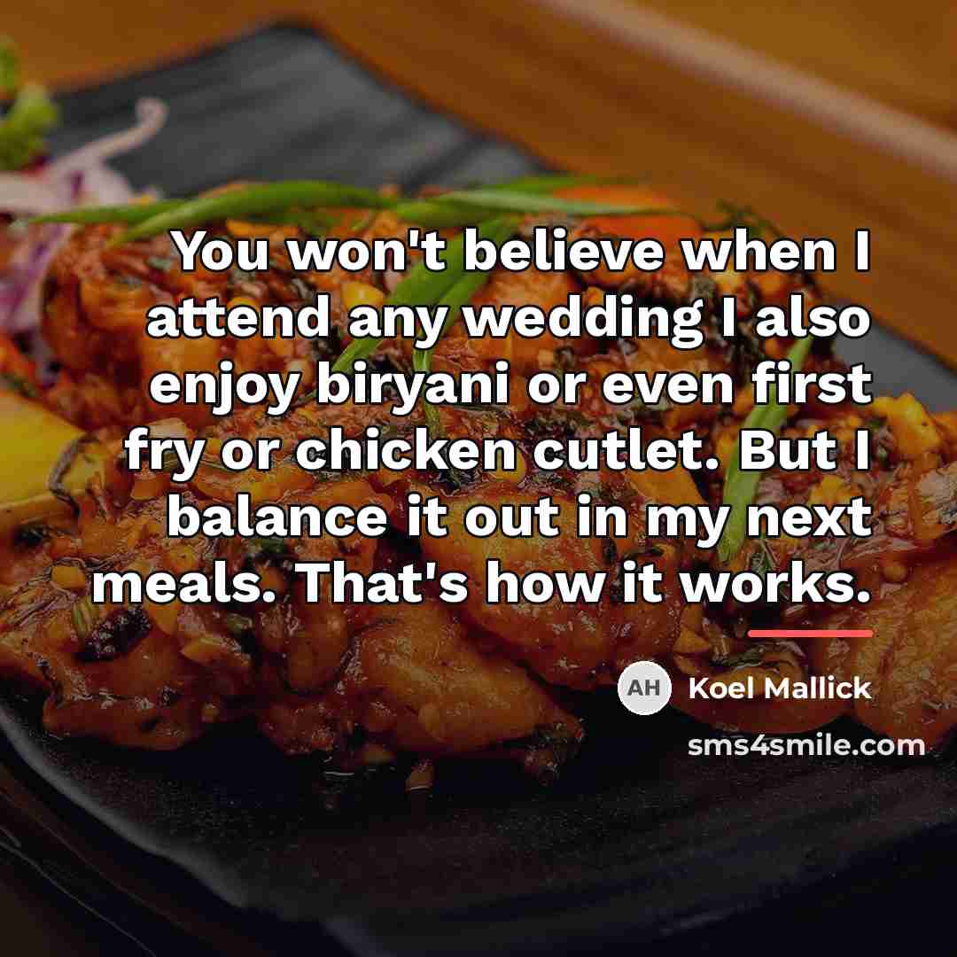 “You won't believe when I attend any wedding I also…” quote by Koel Mallick