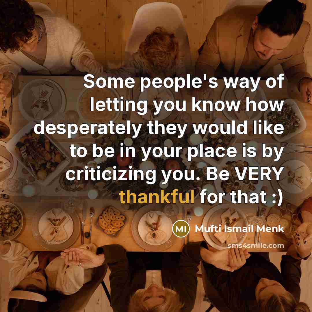 “Some people's way of letting you know how desperately they…” quote by Mufti Ismail Menk
