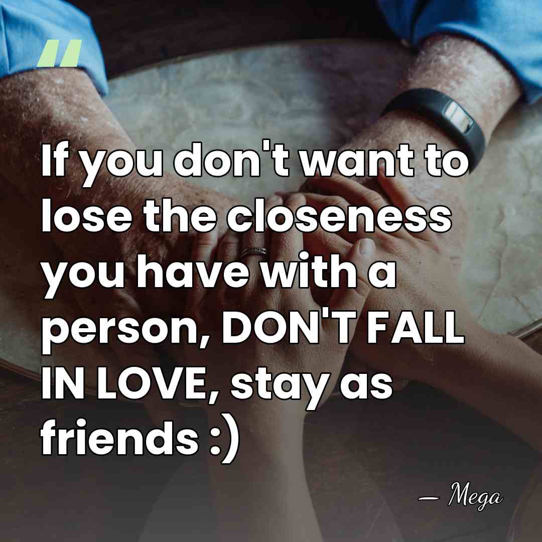 If you don't want to lose the closeness you have with a&hellip; - Mega