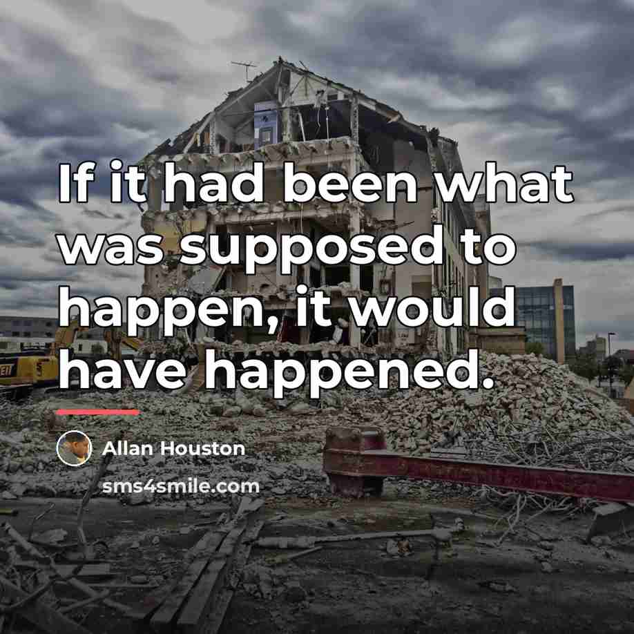 “If it had been what was supposed to happen, it…” quote by Allan Houston