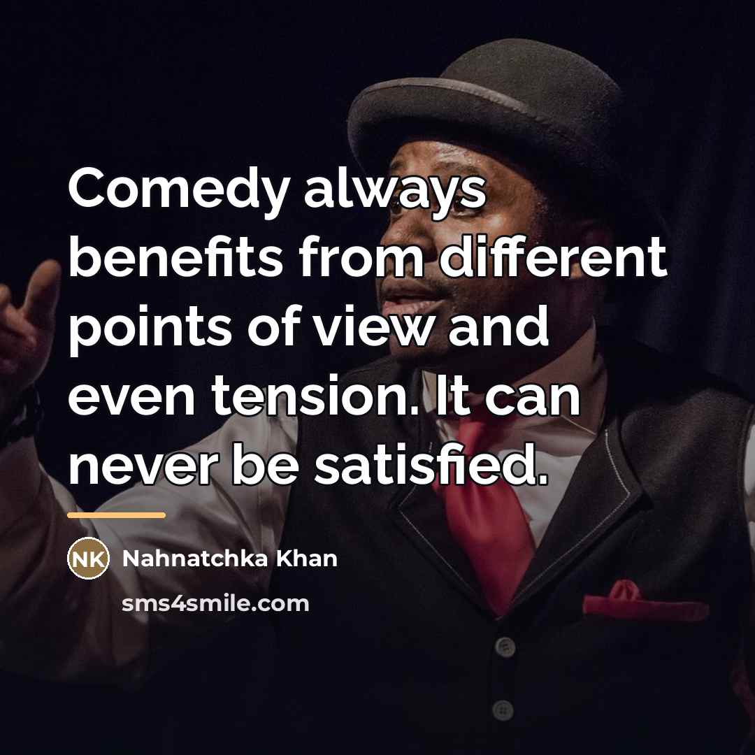 “Comedy always benefits from different points of view and even…” quote by Nahnatchka Khan