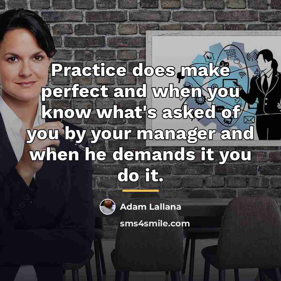 “Practice does make perfect and when you know what's asked…” quote by Adam Lallana