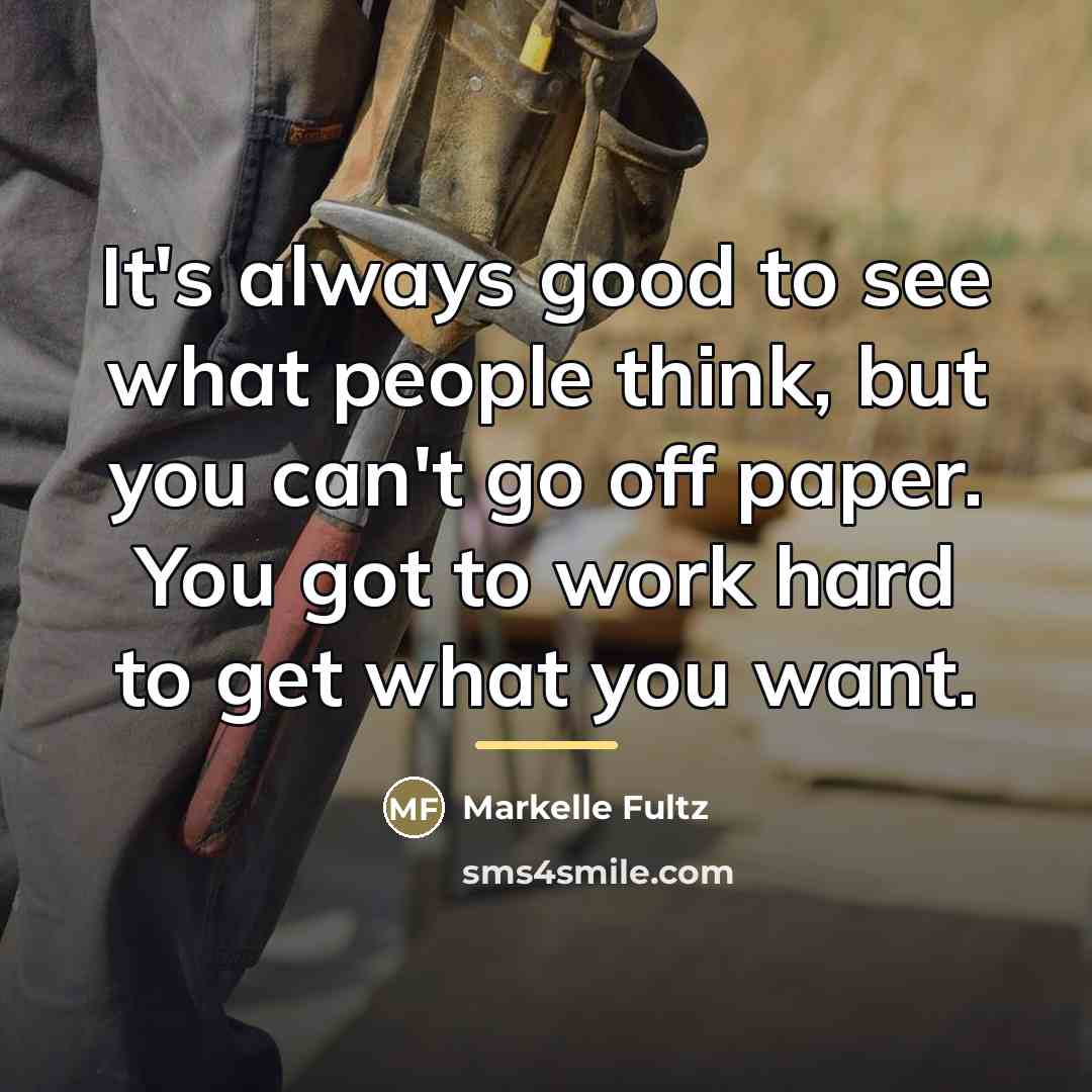 “It's always good to see what people think, but you…” quote by Markelle Fultz