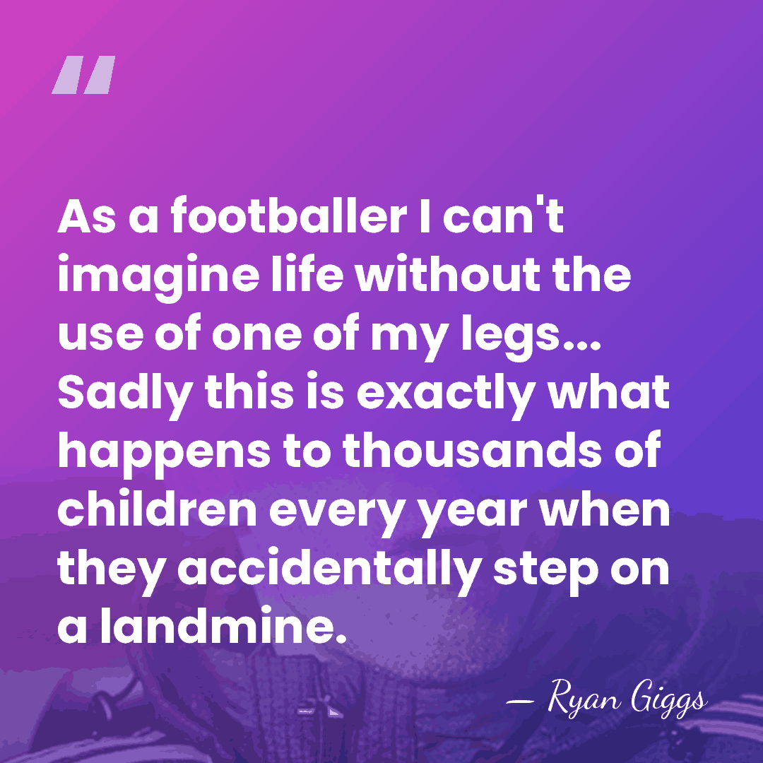 As a footballer I can't imagine life without the use of one&hellip; - Ryan Giggs