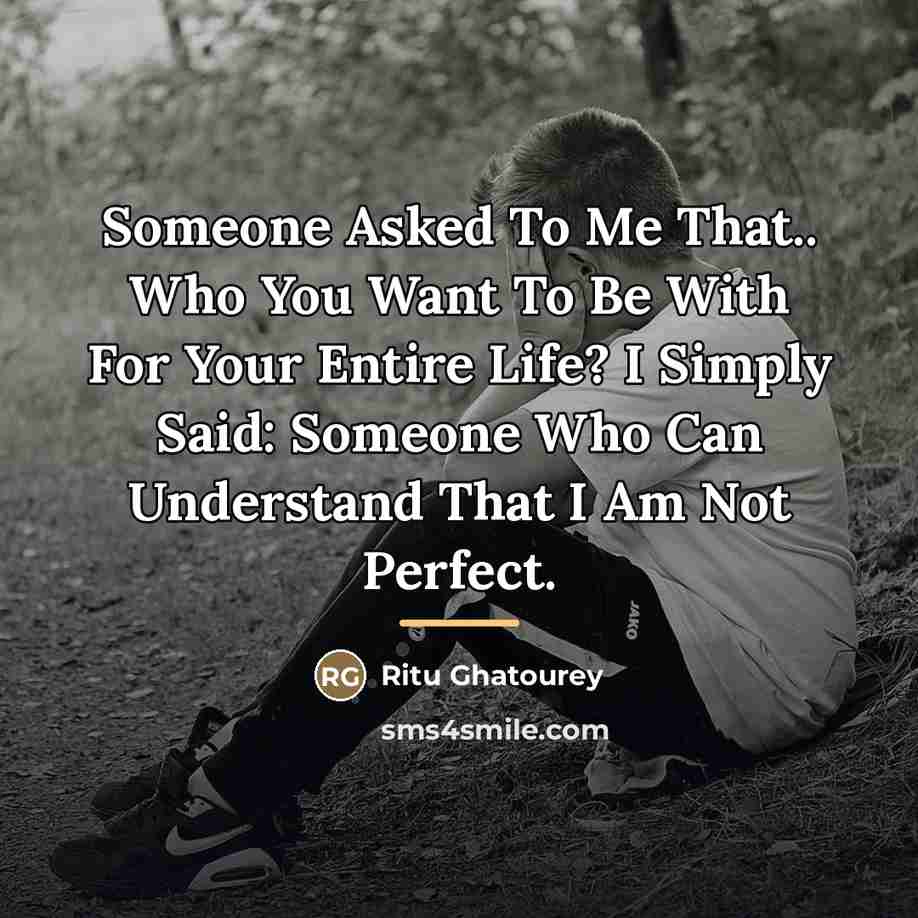“Someone Asked To Me That.. Who You Want To Be…” quote by Ritu Ghatourey