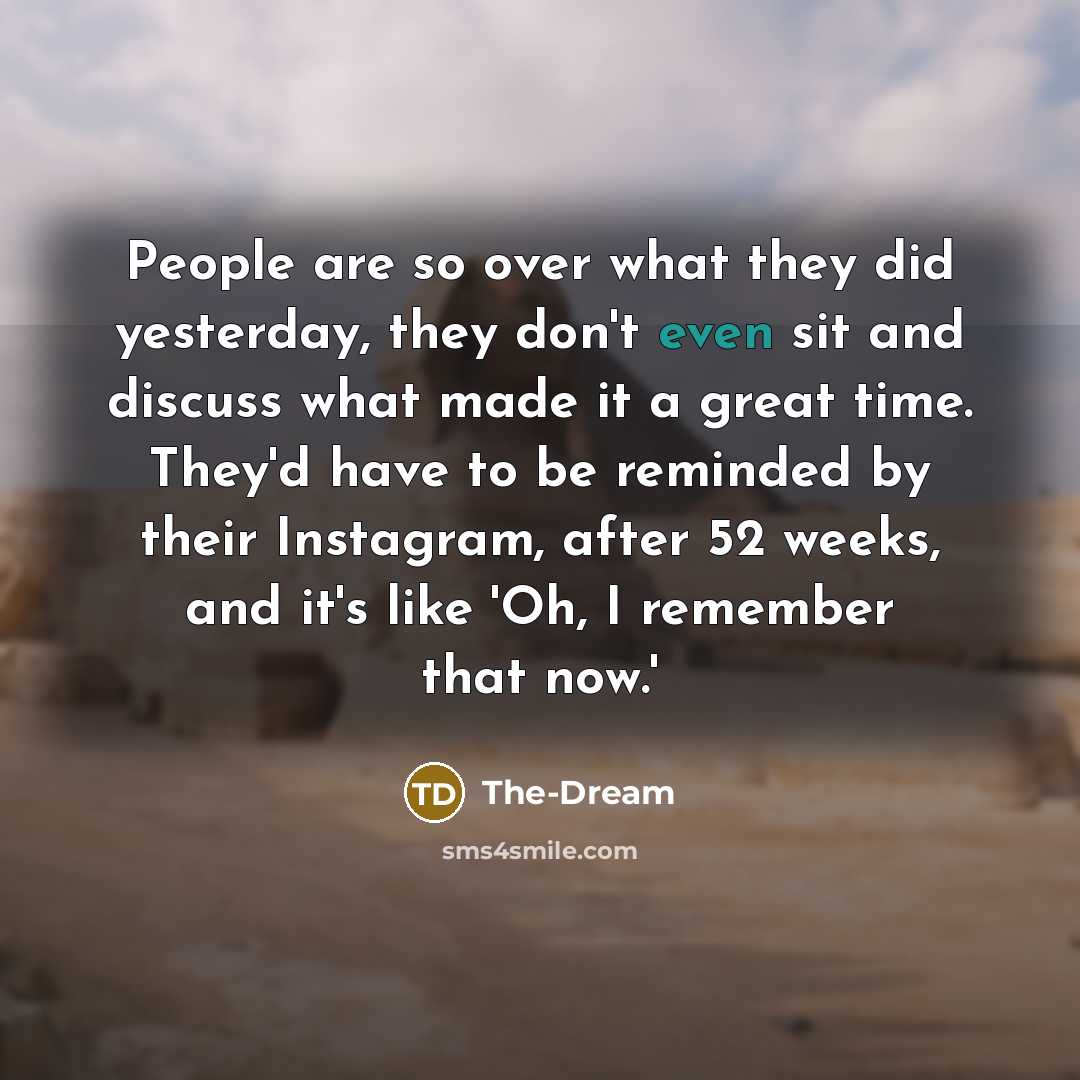 “People are so over what they did yesterday, they don't…” quote by The-Dream