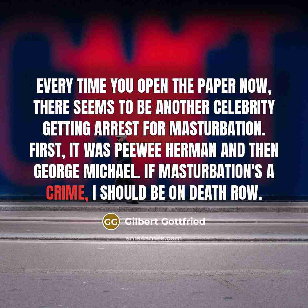 “Every time you open the paper now, there seems to…” quote by Gilbert Gottfried