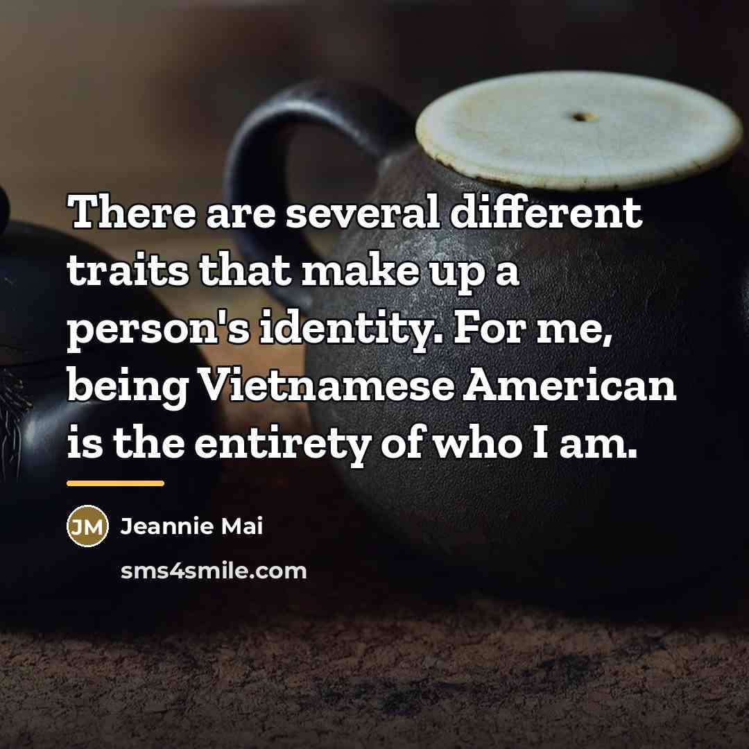 “There are several different traits that make up a person's…” quote by Jeannie Mai