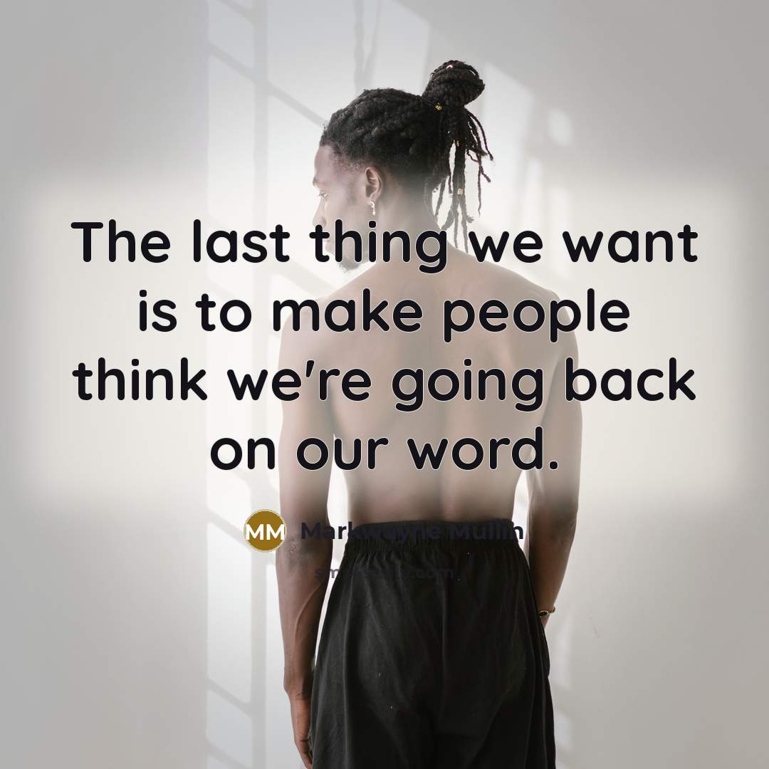 “The last thing we want is to make people think…” quote by Markwayne Mullin