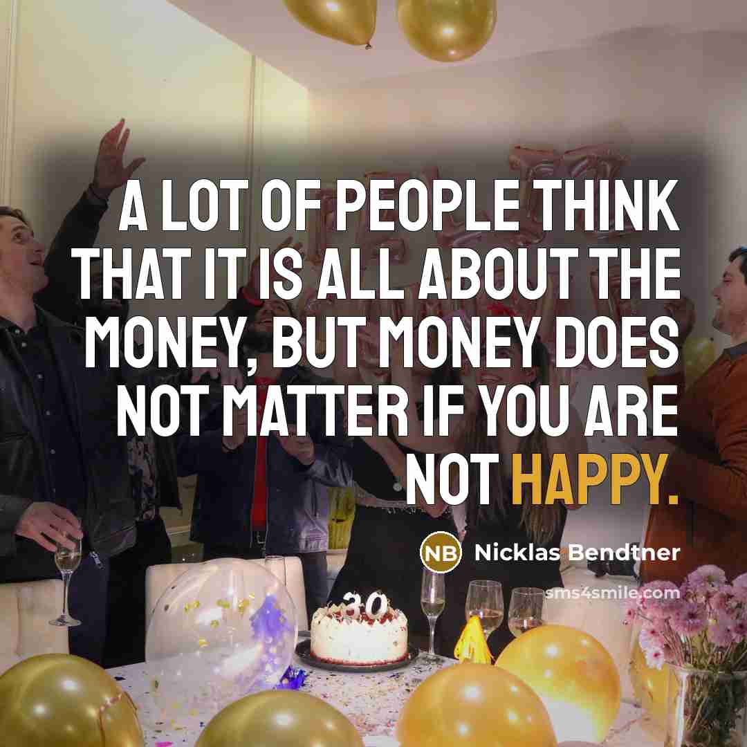 “A lot of people think that it is all about…” quote by Nicklas Bendtner