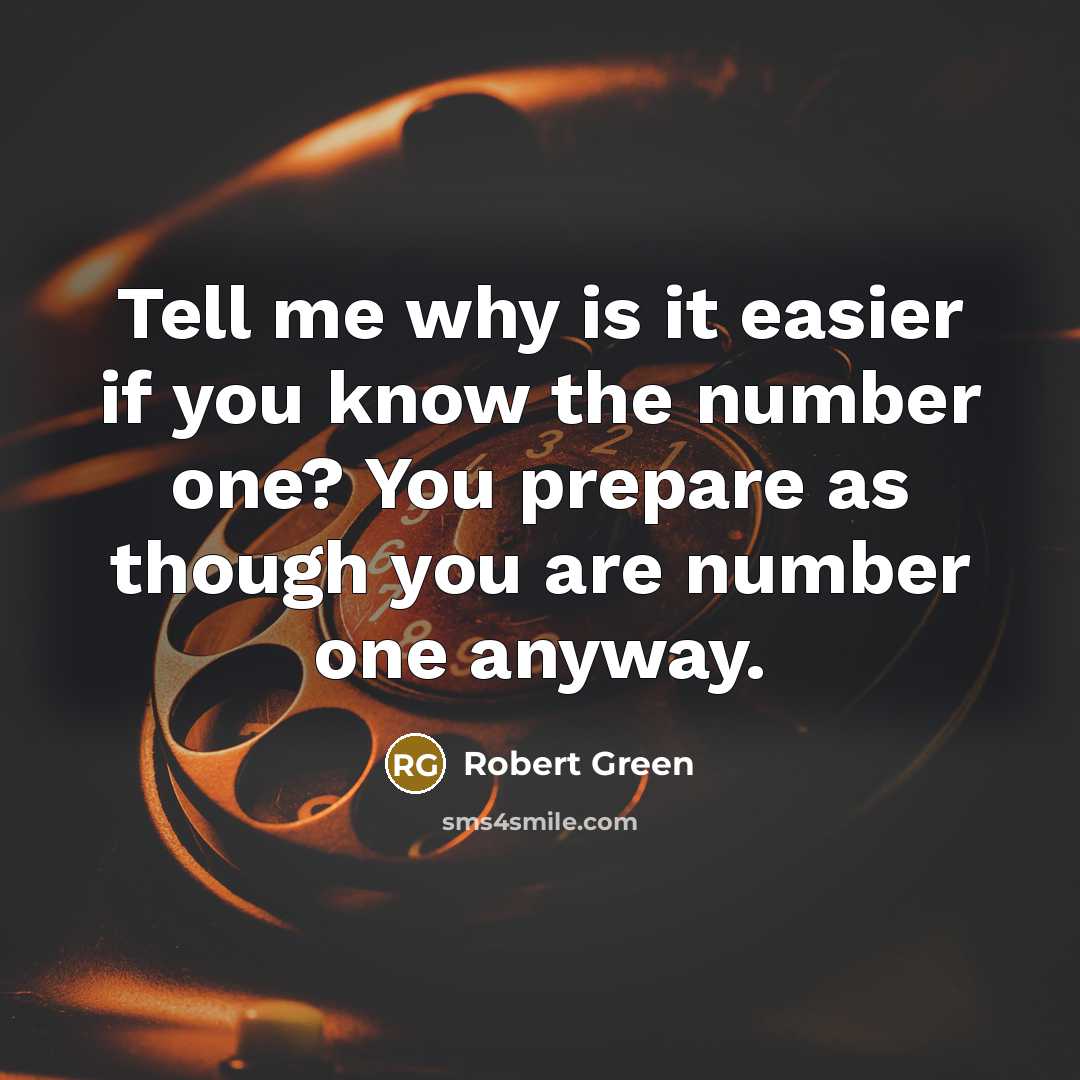 “Tell me why is it easier if you know the…” quote by Robert Green