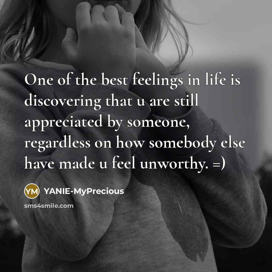 “One of the best feelings in life is discovering that…” quote by YANIE-MyPrecious