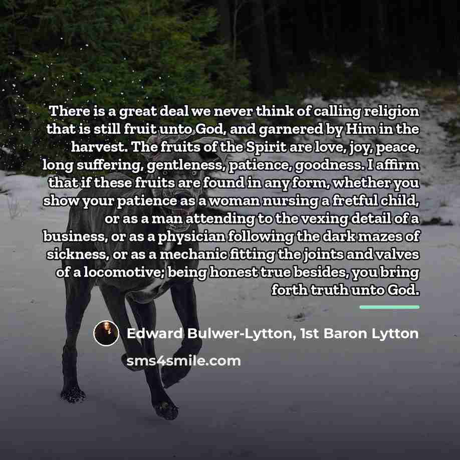 “There is a great deal we never think of calling…” quote by Edward Bulwer-Lytton, 1st Baron Lytton