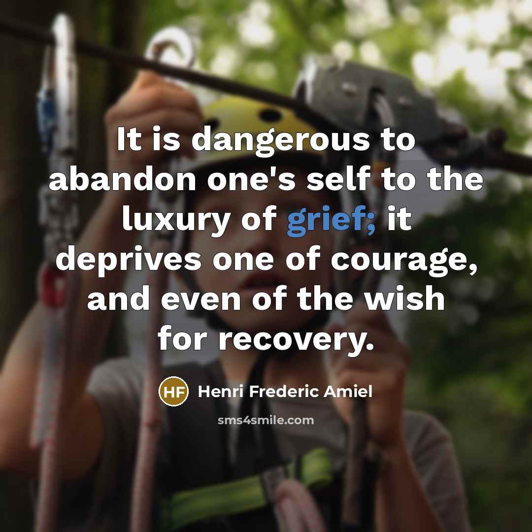 “It is dangerous to abandon one's self to the luxury…” quote by Henri Frederic Amiel