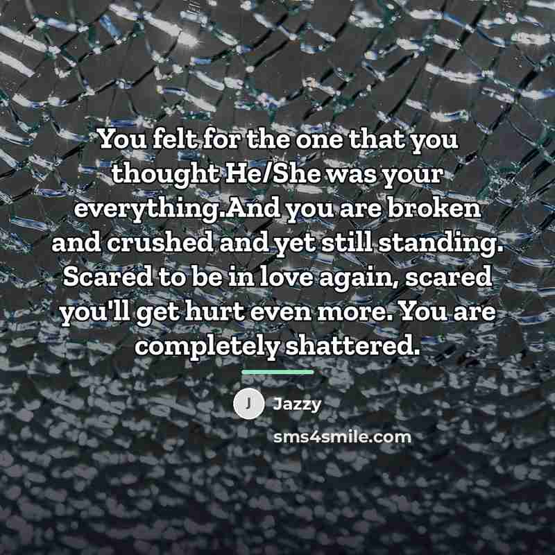 “You felt for the one that you thought He/She was…” quote by Jazzy