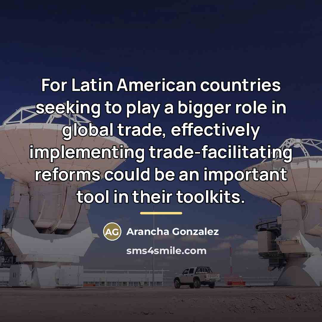 “For Latin American countries seeking to play a bigger role…” quote by Arancha Gonzalez