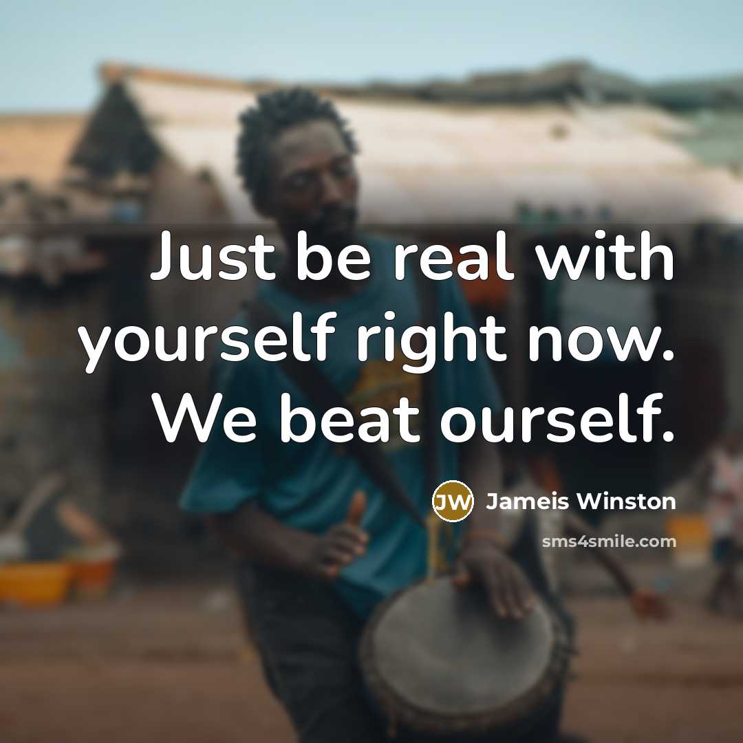 “Just be real with yourself right now. We beat ourself.” quote by Jameis Winston