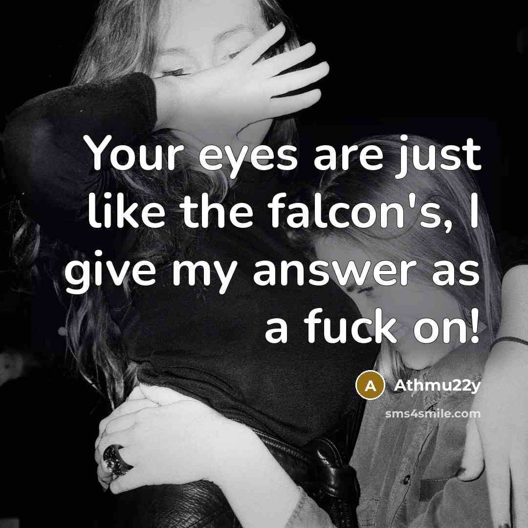 “Your eyes are just like the falcon's, I give my…” quote by Athmu22y
