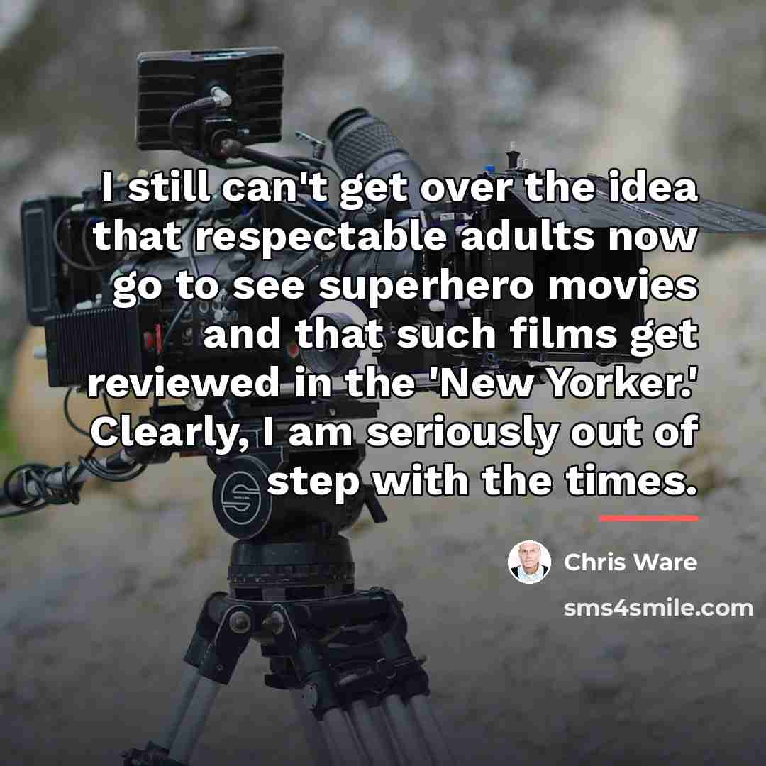 “I still can't get over the idea that respectable adults…” quote by Chris Ware