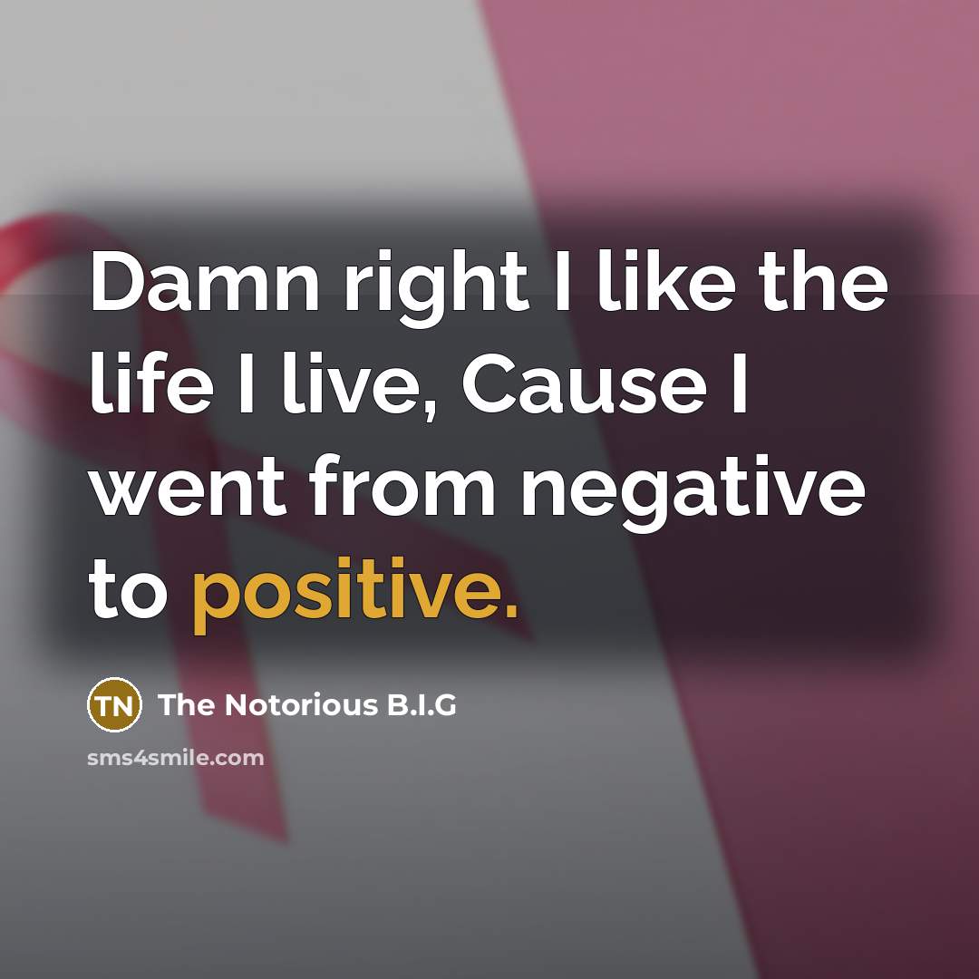 “Damn right I like the life I live, Cause I…” quote by The Notorious B.I.G