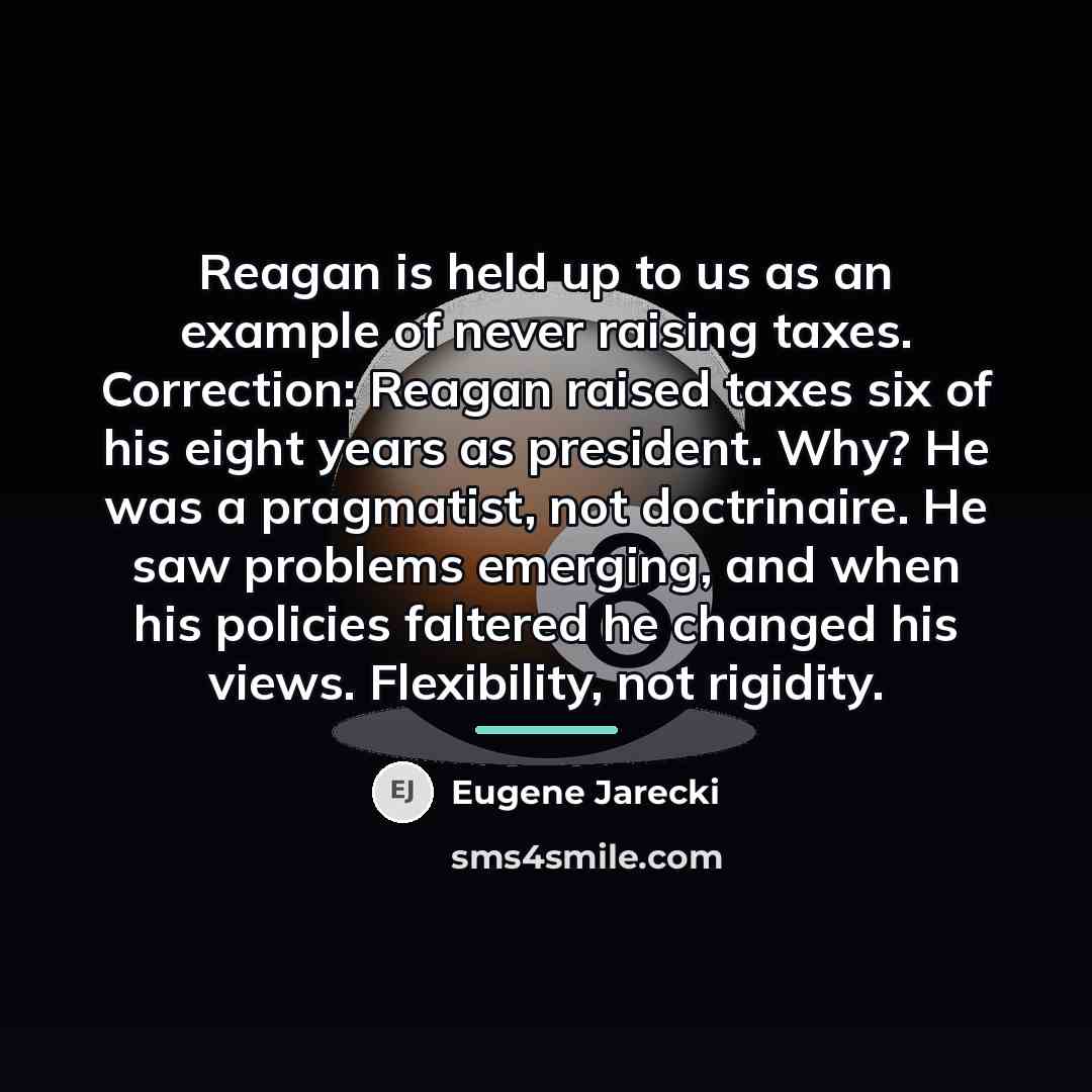 “Reagan is held up to us as an example of…” quote by Eugene Jarecki