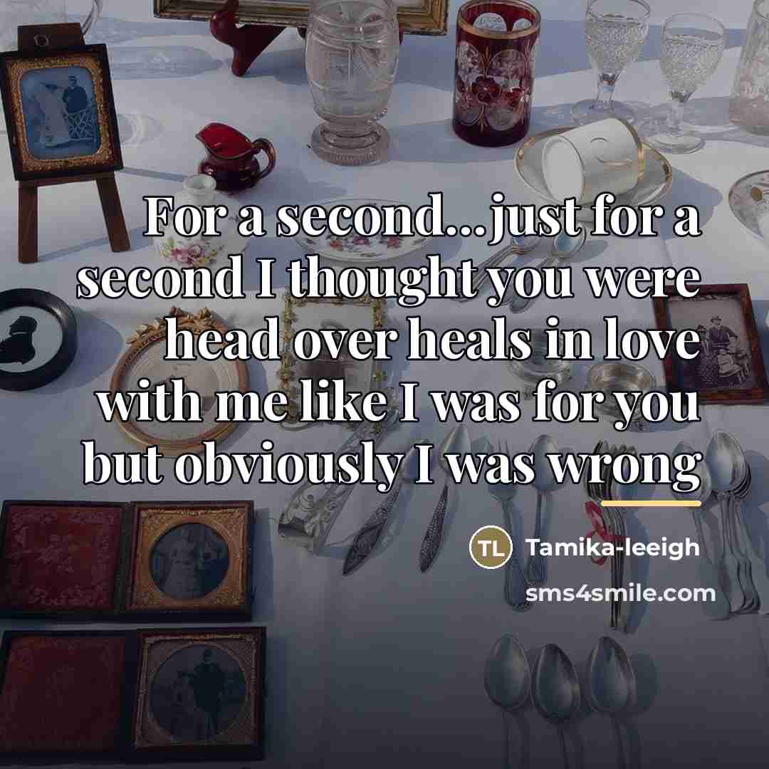 “For a second...just for a second I thought you were…” quote by Tamika-leeigh