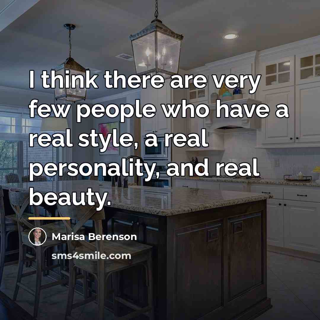 “I think there are very few people who have a…” quote by Marisa Berenson