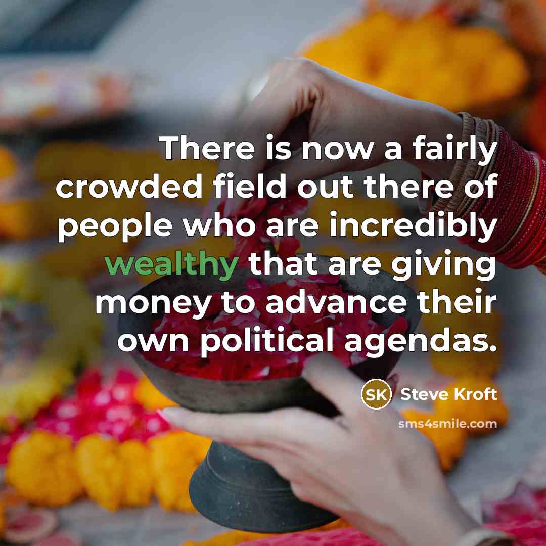 “There is now a fairly crowded field out there of…” quote by Steve Kroft